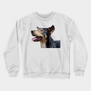 i love dog Crewneck Sweatshirt